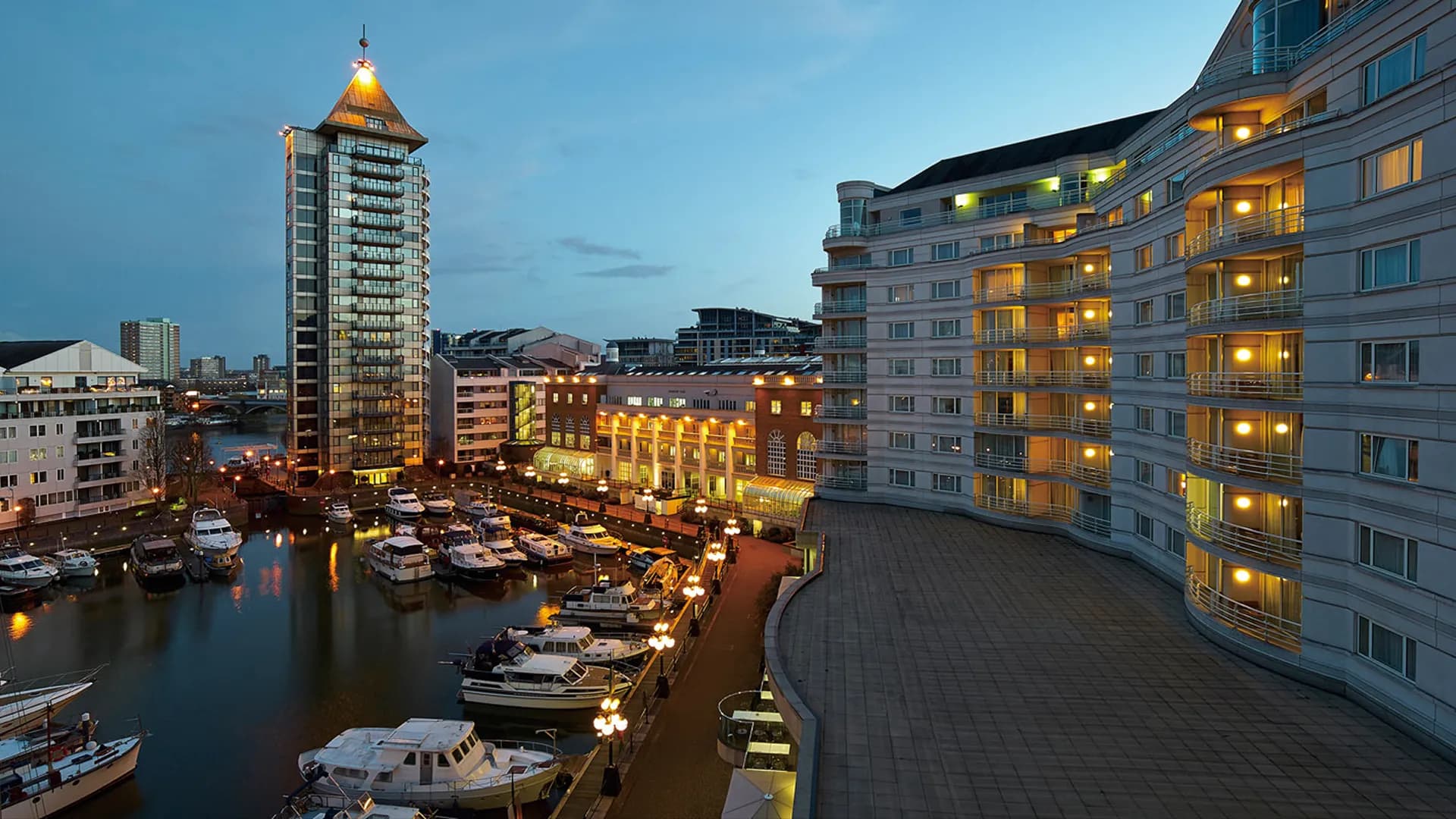 The Chelsea Harbour Hotel, hotel wedding venue in Hammersmith and Fulham, Hammersmith and Fulham