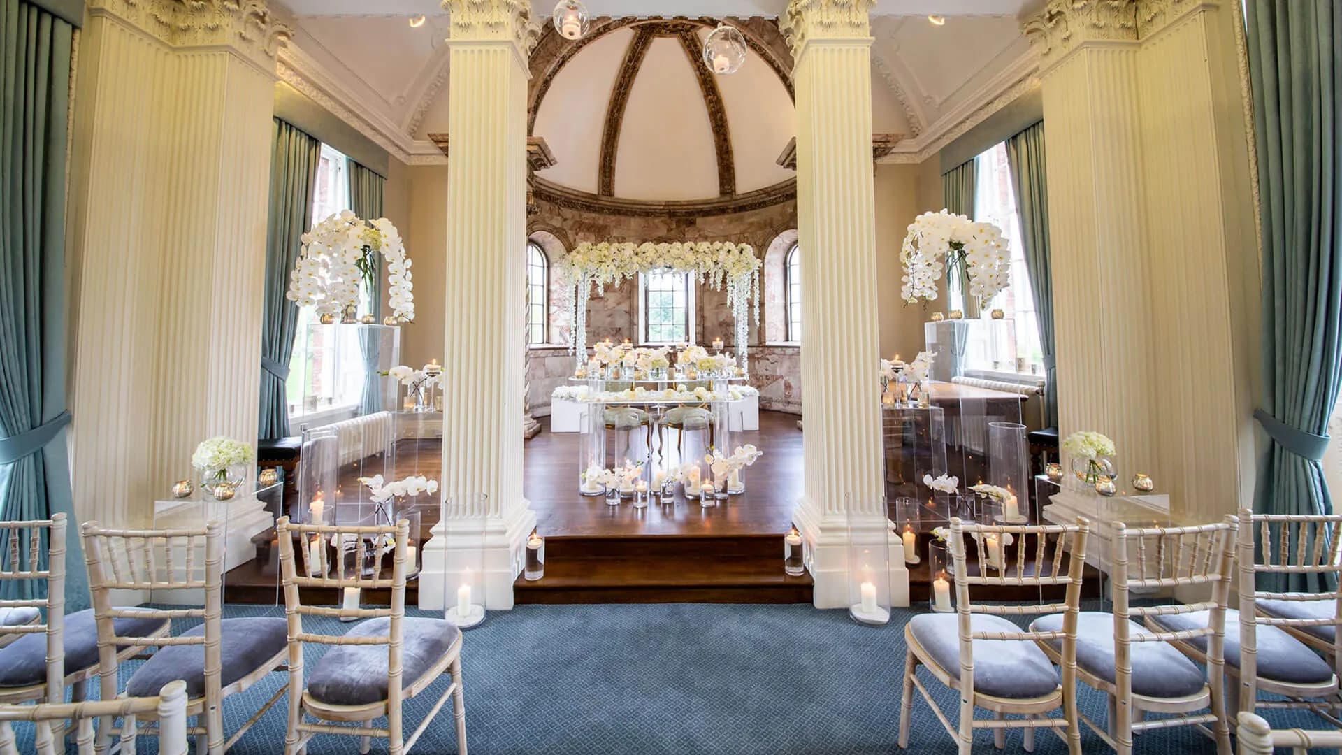 Hawkestone Hall, country house wedding venue in Weston-under-Redcastle, Shropshire